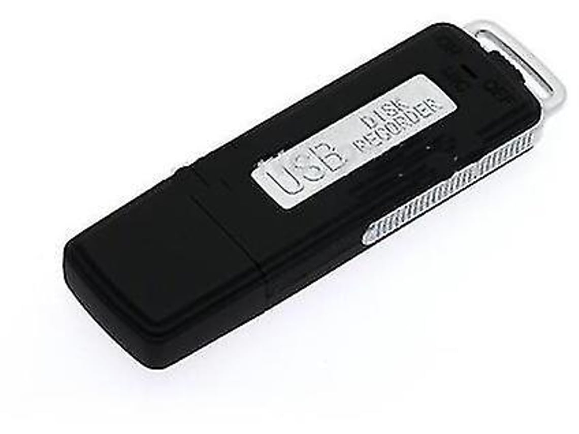 Lurelia Gravador De Chamadas Telefónicas 16gb Com Usb Recarregável Para Conversas - Preto
