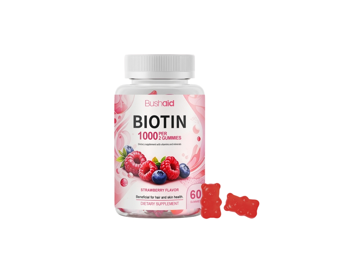 Gomas De Pectina Com Biotina Crescimento Capilar