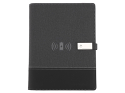Mali caderno Inteligente Pu A5 com Bateria 8000mah 3 Portas de Carregamento 160 Páginas