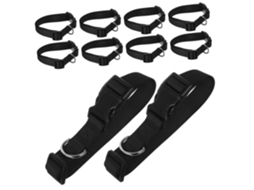 Conjunto De 10 Coleiras Ajustáveis E Anti-perda Para Cabras E Ovelhas