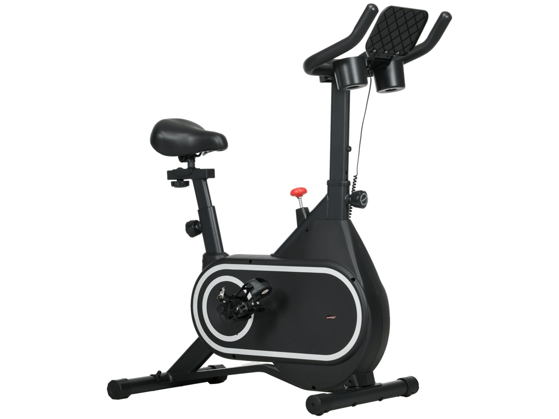 Bicicleta Ergométrica Magnética Profissional com display LCD e halteres ajustáveis | S/MARCA
