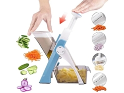 Lurelia Mandolina Multifuncional Ajustável, Para Legumes