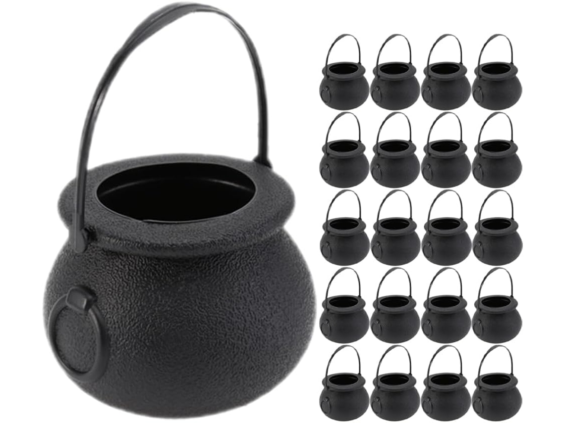 Conjunto de 24 Baldes para Doces de Halloween CHABERLU