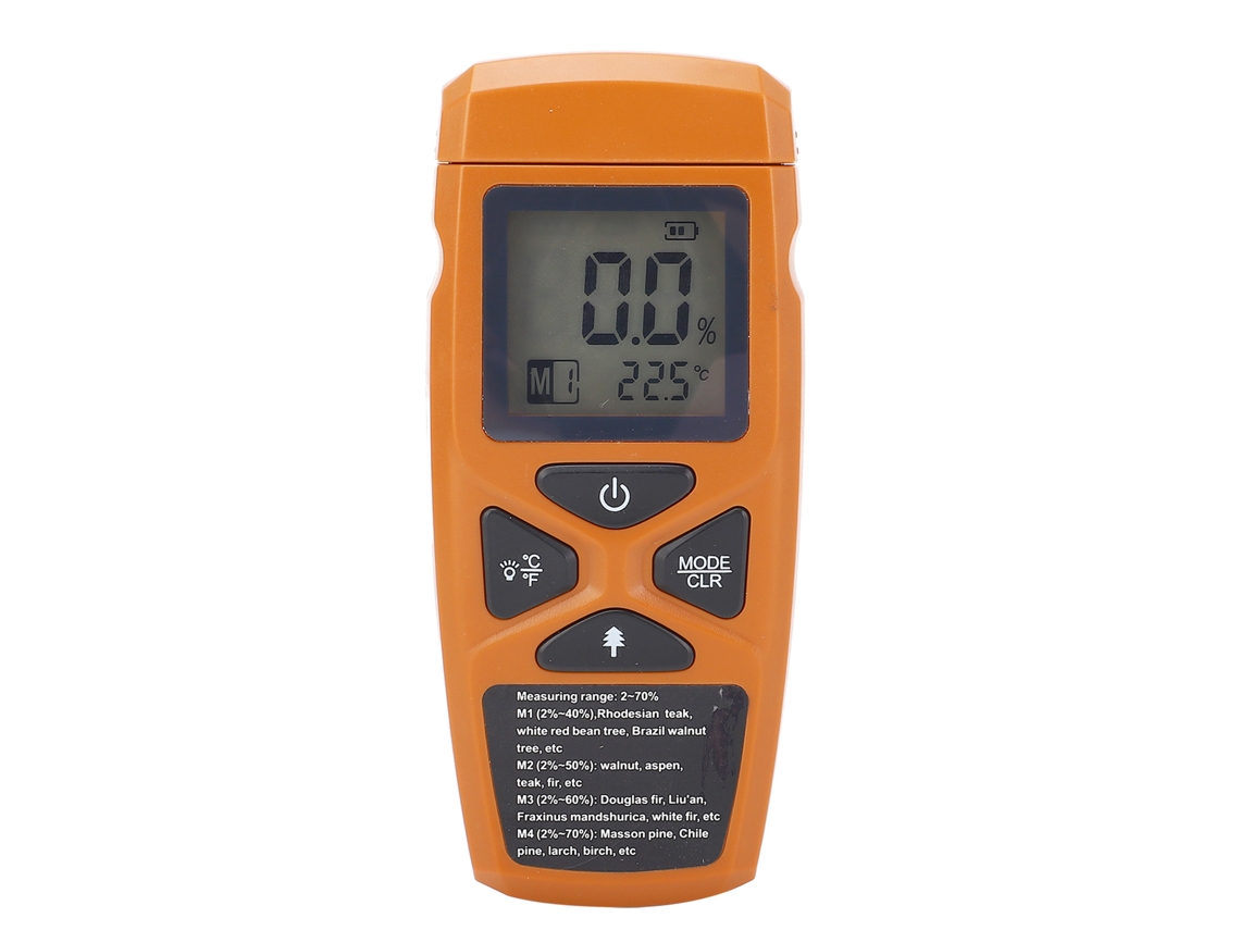 Medidor de Umidade de Madeira Digital com Sensor | S/MARCA