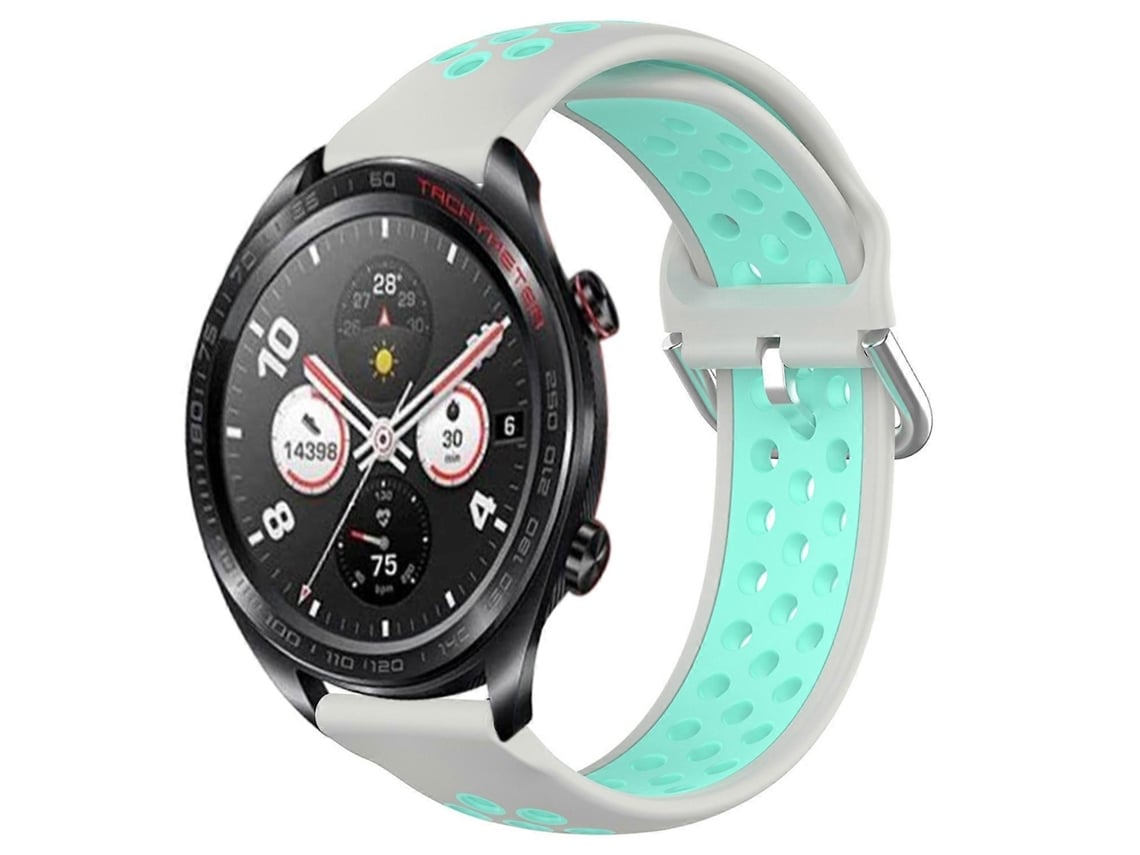 Pulseira De Silicone Esportiva Perfurada E Respirável For Honor Watch Dream De 22 Mm