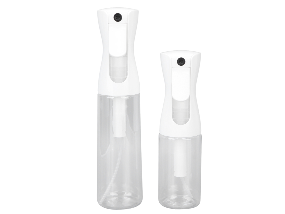2 Pcs Frasco De Sprayer Multifuncional Vazio 300ml E 200ml Para Casa E Barbearia