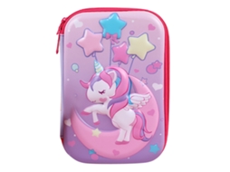 Estuche De Lápices Estilo Caballo Cartoons 3d Colores Vibrantes Gran Capacidad Para Escuela Hogar Estudio