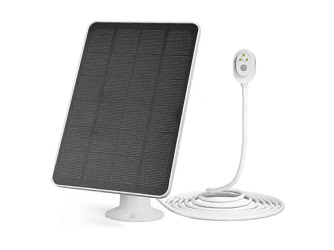 Lurelia Painel Solar Para Câmara De Segurança Arlo Pro 4/ultra 2/pro 3/ultra/pro 5s Preto Multicolorido Branco (fmy)