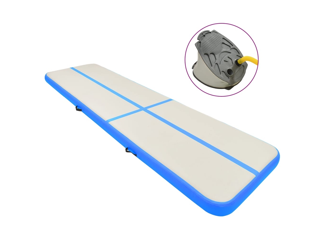 Gymnastic Mat, Gymnastic Mats Vidaxl Azul Pvc (700 X 100 X 20 Cm)