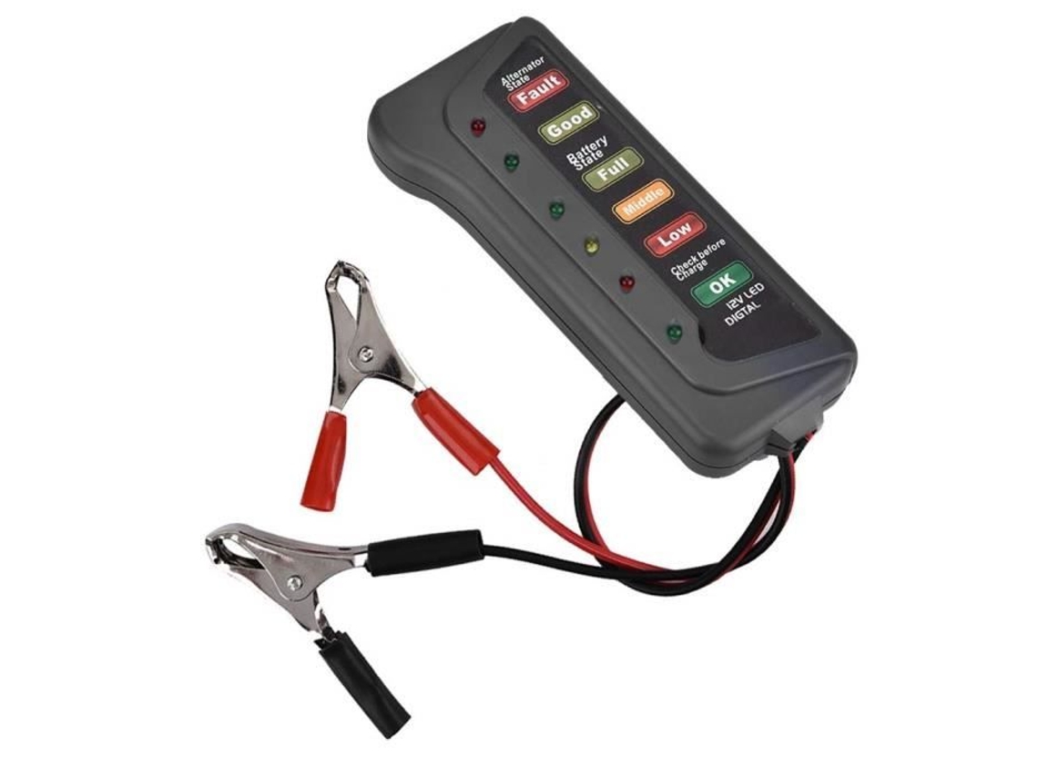 Testador De Bateria De Carro 12v, Testador De Carga De Bateria De Motocicleta De Carro 12v, Verificação De Partida Alternativa, 399