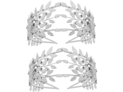 Conjunto De 2 Tiaras Versáteis Em Formato De Folha Para Noivas E Amigas.