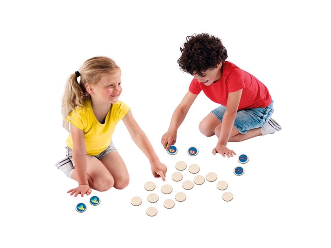 Jogo Infantil SES Jogos de Viagem Wrap & Go Outdoor 02237 (Idade Mínima  Recomendada: 4 Anos) 