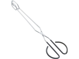 Pinça De Aço Inoxidável Para Churrasco 40cm 16 Polegadas, Ideal Para Grelhar E Cozinhar Em Piqueniques