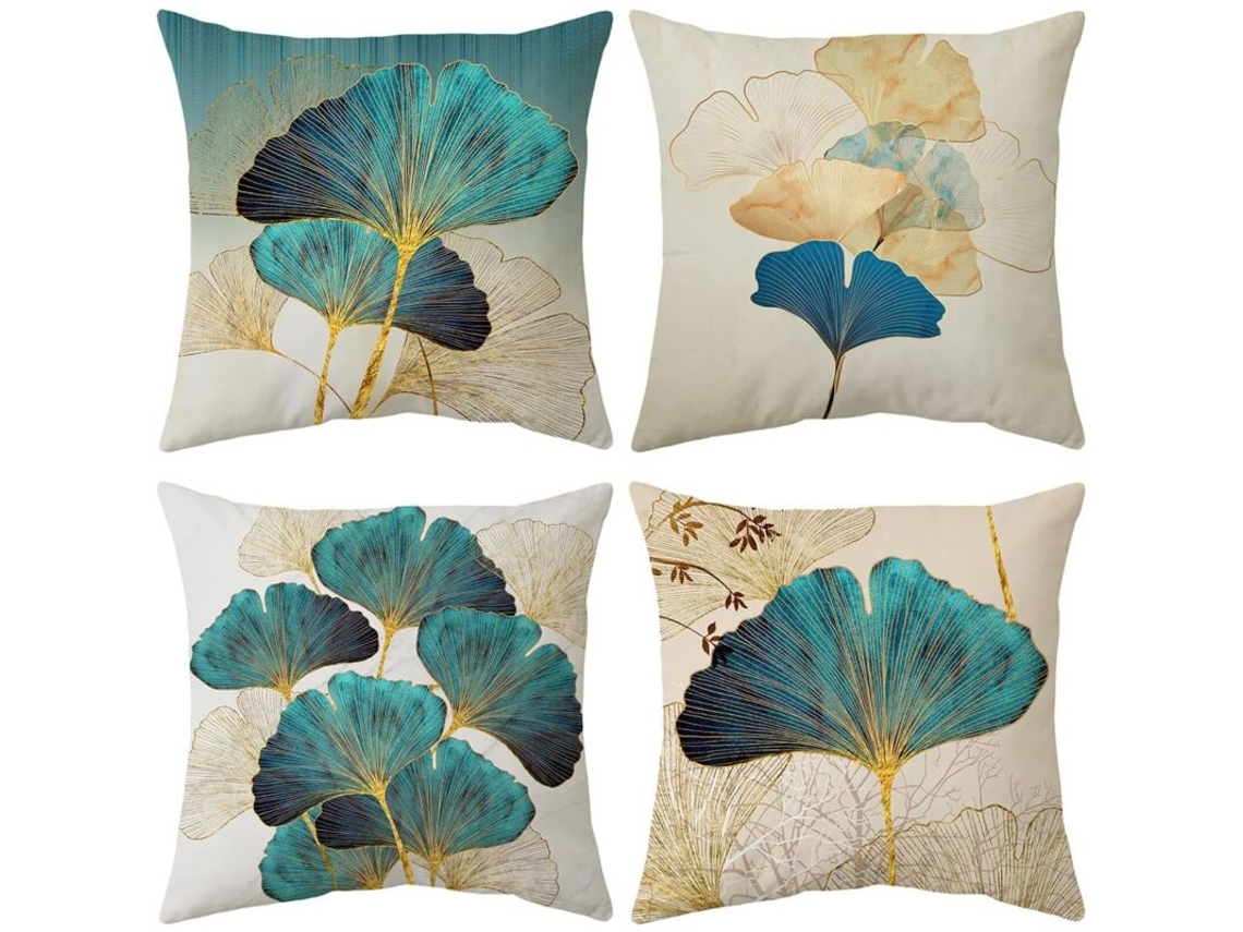 Capa De Almofada 45x45cm, Almofadas Modernas Com Estampa De Animais Para Sofá.