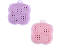 Conjunto De 2 Escovas Banho Para Corpo E Costas, Esfoliantes, Com Design Ergonômico E Fáceis De Usar Para Homens