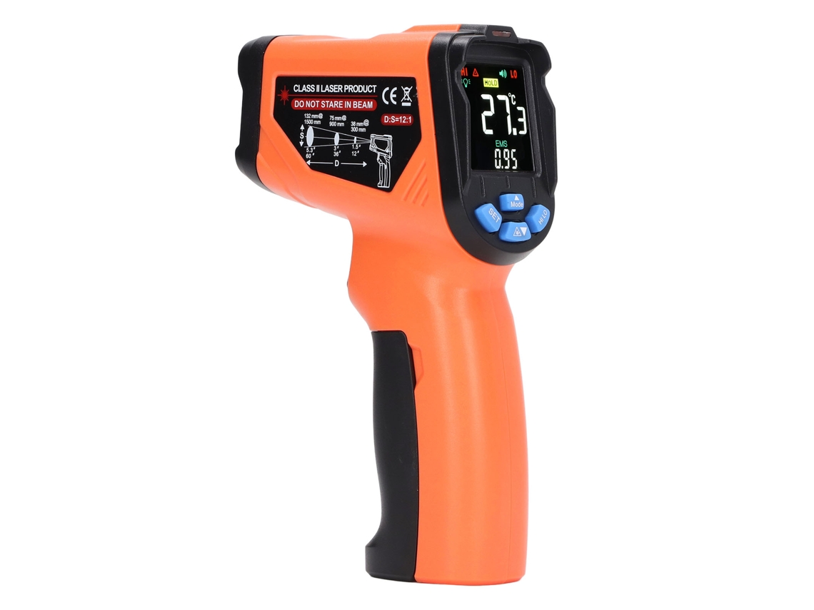 Yuru termômetro Infravermelho Digital Laser Industrial de Alta Precisão para Medição de Temperatura de Óleo e Água