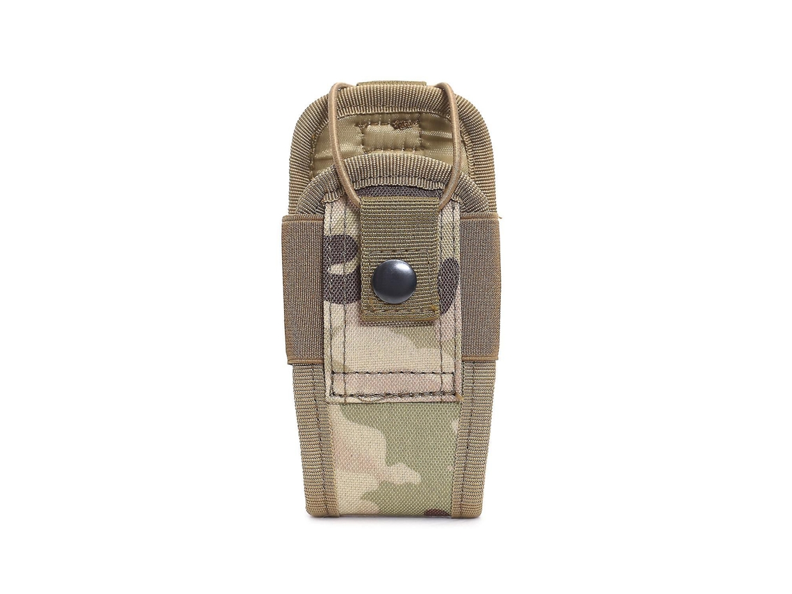Bolsa tática CP Color Interphone com sistema Molle para E-Lazer Sports, cintura ideal, feita de tecido Oxford 600D, Perf-aquaforge