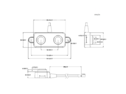 Sensor Ultrassônico De Distância Controle Uart