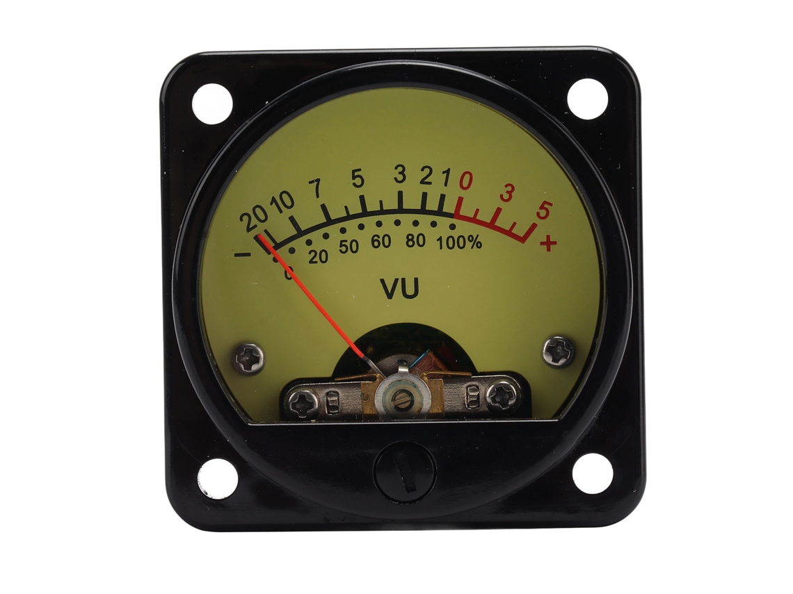 Painel Primerox medidor VU profissional com placa de driver de LED de 6 12V para áudio DIY