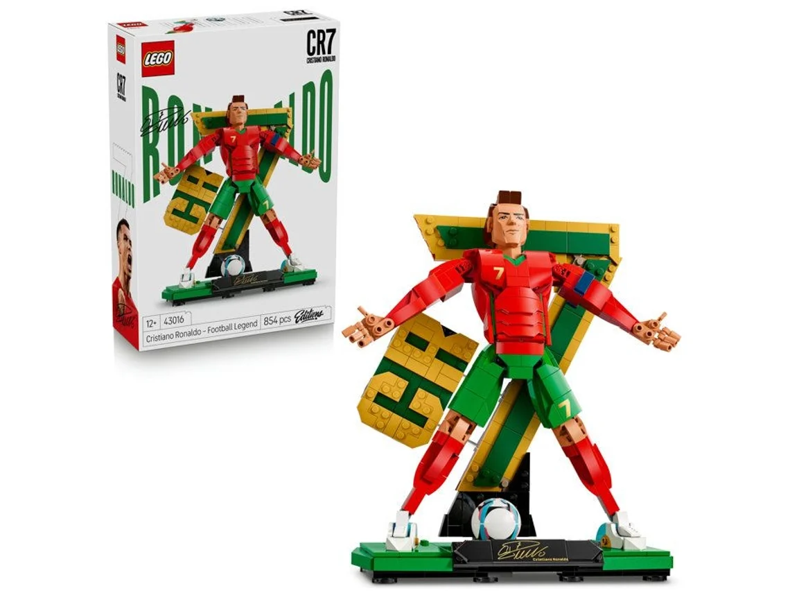Lego® 43016 Editions Cristiano Ronaldo: Lenda Do Futebol De Brinquedo