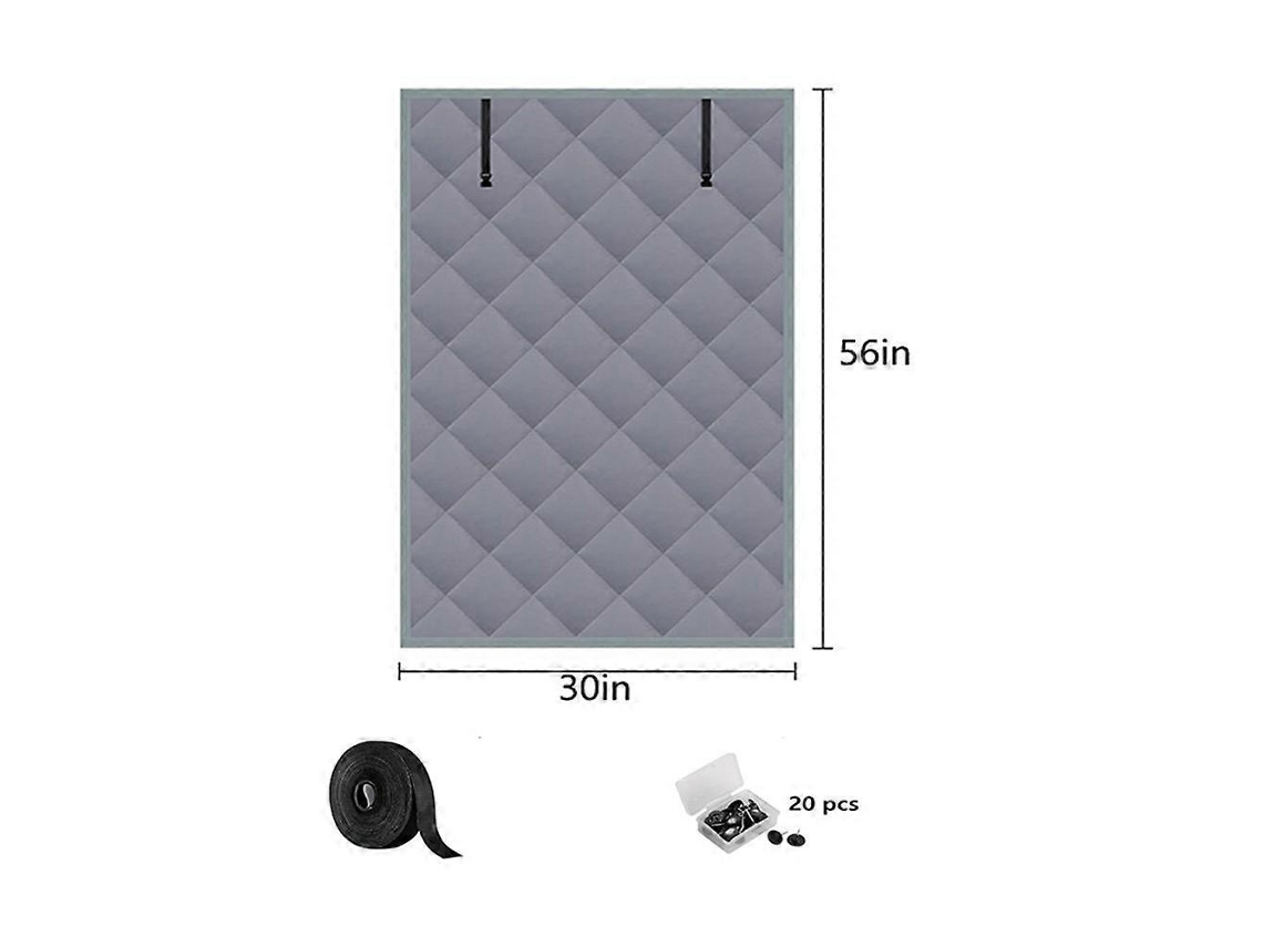 Capa Isolante Para Janela, 3 Camadas, Impermeável, Tamanho 30x56 Polegadas