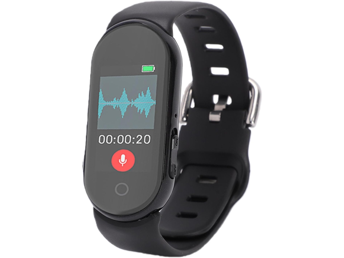 Gravador Vocal Portable Ai Personalizado, Hd, Transcrição Tempo Real 188 Idiomas Tela 0,96 Polegadas, Preneur
