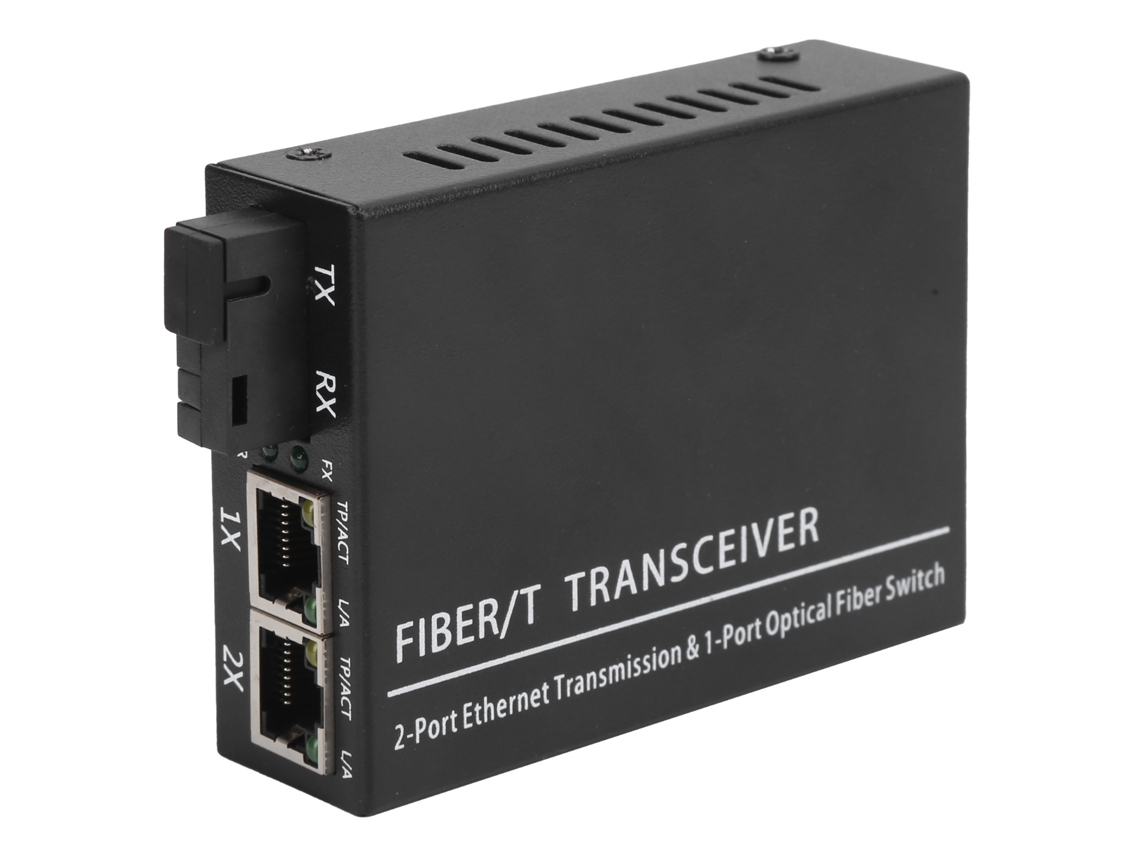Transceptor Óptico Poe Com Interface Sfp Dc5v/2a