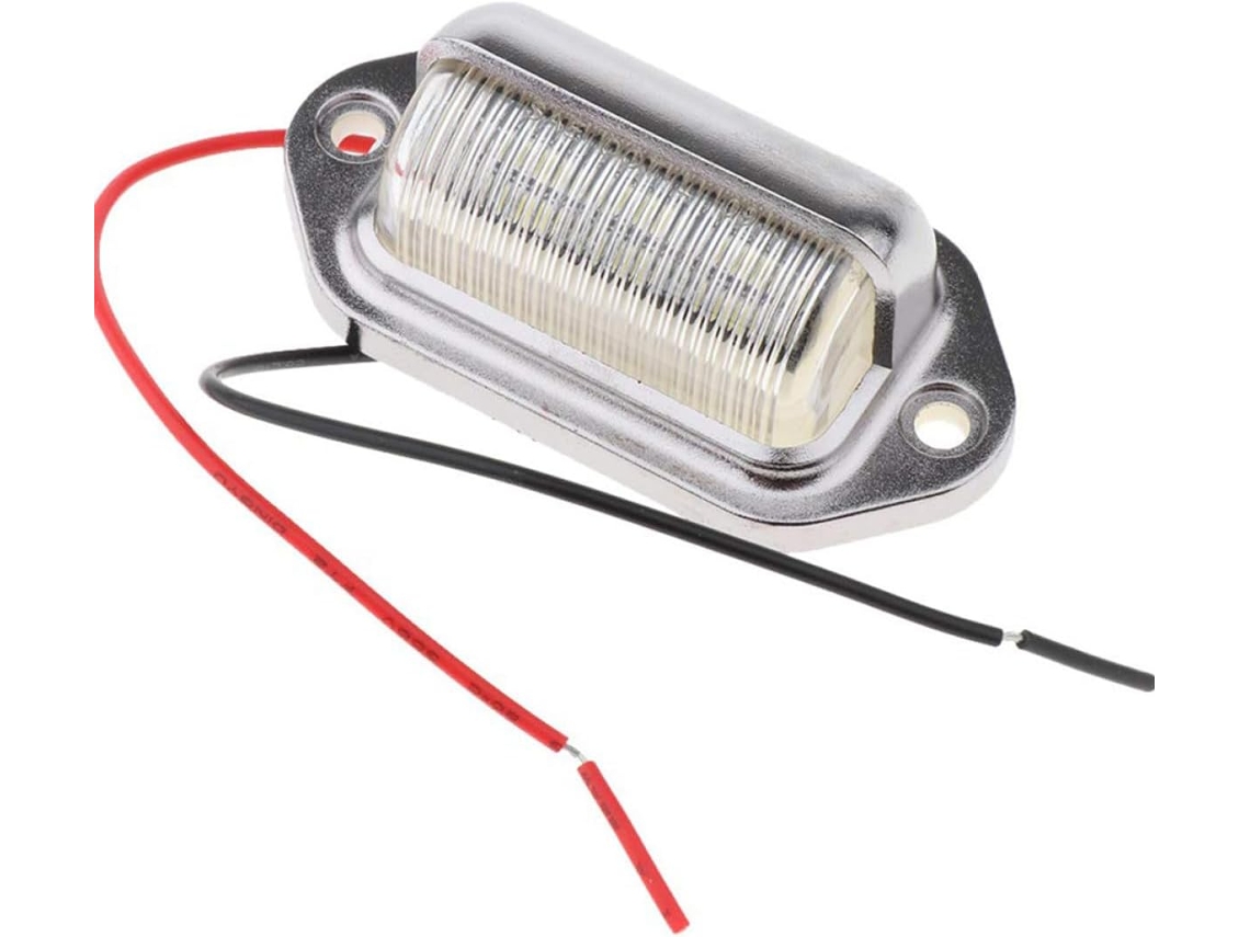Luz De Led Para Placa Lateral De Caminhão (2 Peças)
