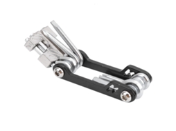 Kit De Reparo De Bicicleta 10 Em 1 Com Chave De Hexagonal, Parafuseta E Quebra Corrente