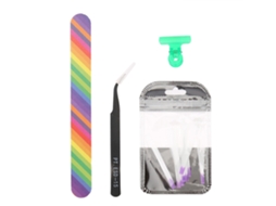 Kit De Extensão De Unhas (verde, Sem Papel, Reforçado E Resistente A Rachaduras) Eoocoo