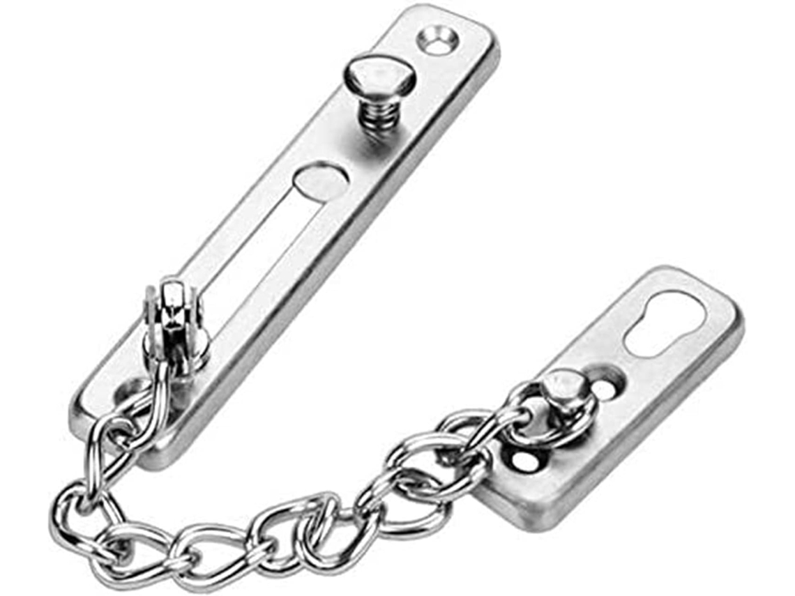 Corrente Antifurto para Porta Trinco , Segurança, Proteção, Durável