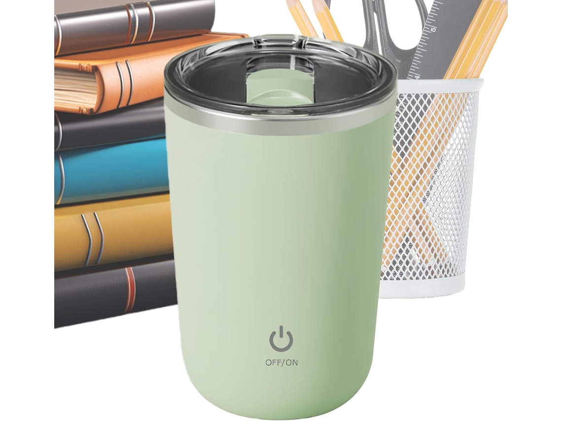 Caneca De Café Com Misturador Automático E Língua