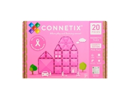 Pacote De Caridade Connectic Rosa Com 20 Unidades Connetix