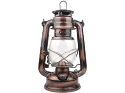 Lanterna De Acampamento Led Design Retrô Regulável Requer 4 Pilhas Aa 24,5 Cm Branco Quente, Uma Peça Olysi Shop