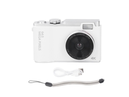 Câmera Digital 4k 16x Zoom 64mp Gravador De Vídeo Hd Tela De 2.4 Polegadas Câmera Compacta Para Viagens 64gb