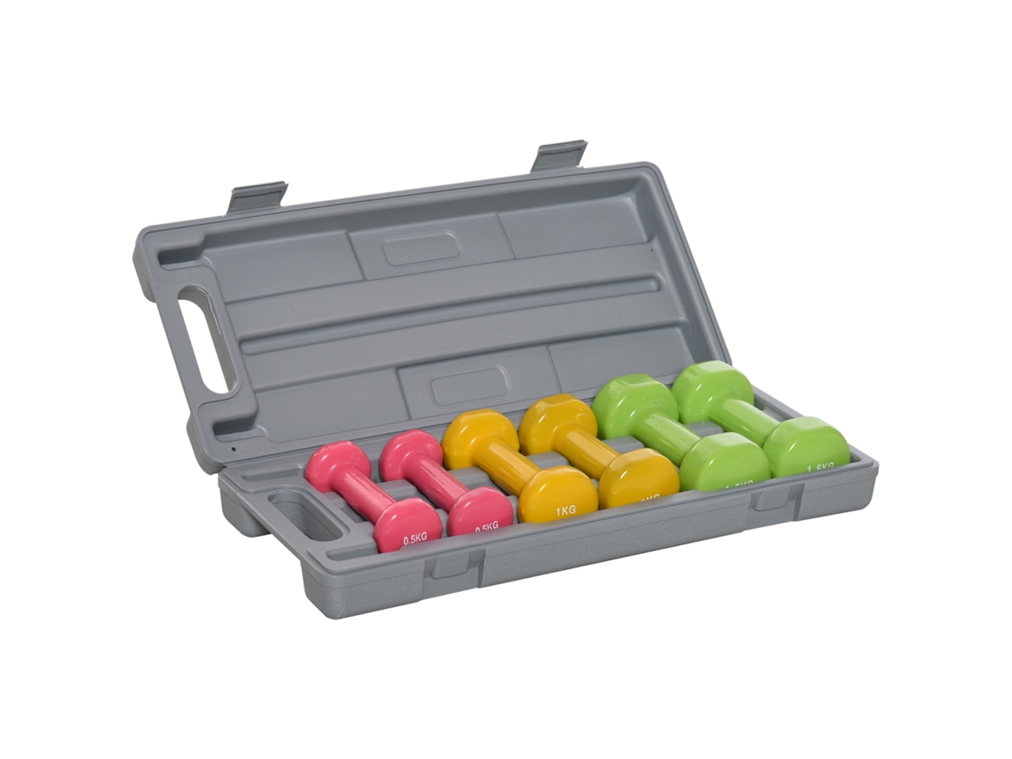 Jogo de 8 Halteres Hexagonais 20kg BTFORUS
