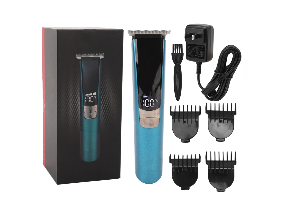 Cortadora De Cabelo Profissional Recarregável Com Pentes Guiadores Kit De Cabeleireiro Clipper Trimmer Máquina De Corte