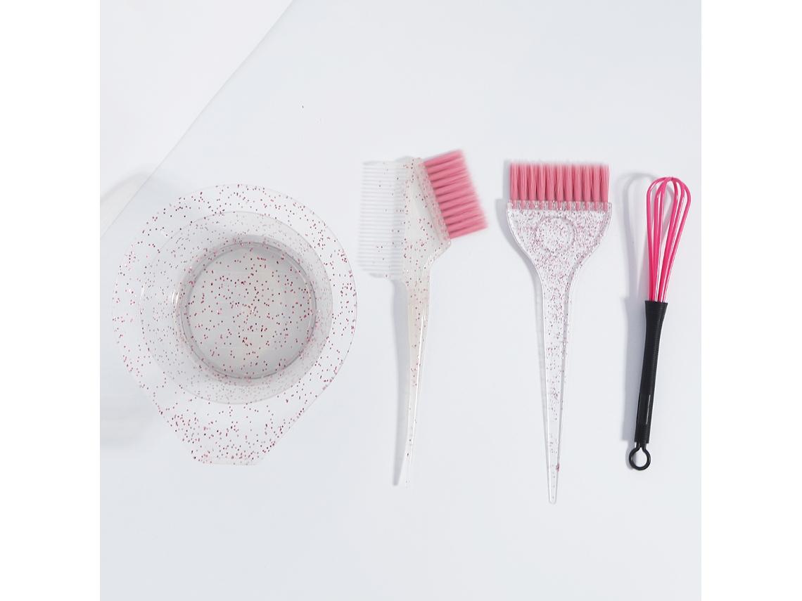 Conjunto de 4 Peças para Tingir e Colorir o Cabelo, Acessórios para Estilizar os Cabelos. MDUG