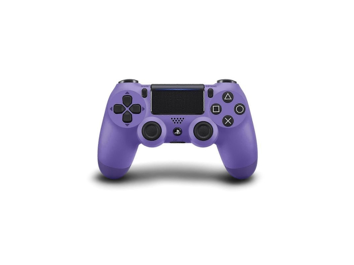 Controle Sem Fio Dualshock 4 Playstation 4 Cor Roxo Elétrico (reed)