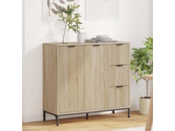 Vidaxl Buffet Carvalho Sonoma 89,5 X 33 X 82 Cm Madeira Processada
