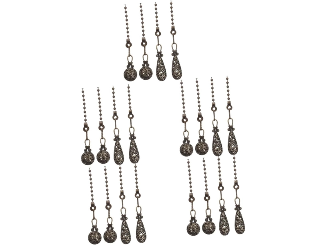 Conjunto De 20 Correntes Para Extensor De Ventilador De Teto - Decoração Retrô