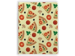 Carnet De Notas Com Sopa De Cobertura Motif Pizza Aux Champignons
