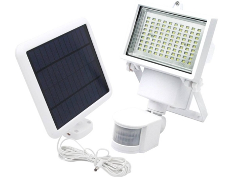Projetor solar LUMI JARDIN Cooper White (10W - Plástico)