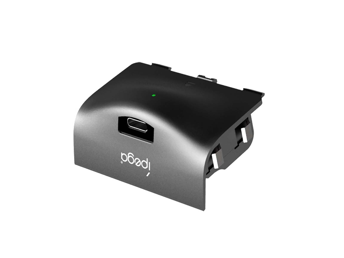 Bateria de substituição Ipega 1000mAh com porta USB-C para controle Xbox Series X/S (prata)