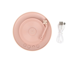 Tocador de discos vintage com alto-falante Bluetooth EOOCOO