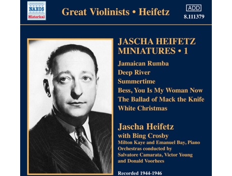 CD Heifetz,Jascha/+ - Miniatures I (1CD)