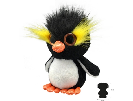Peluche  Pinguim Rockhoper (11 x 11 x 15 cm - Poliéster)