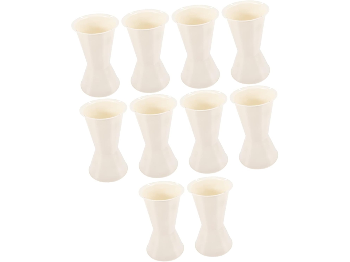 Pequenos Suportes De Plástico Branco Para
