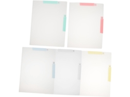 100 Folhas De Protetores De Revistas, Capas Para Fichário, Capas Plásticas Para Papel E Páginas Transparentes.