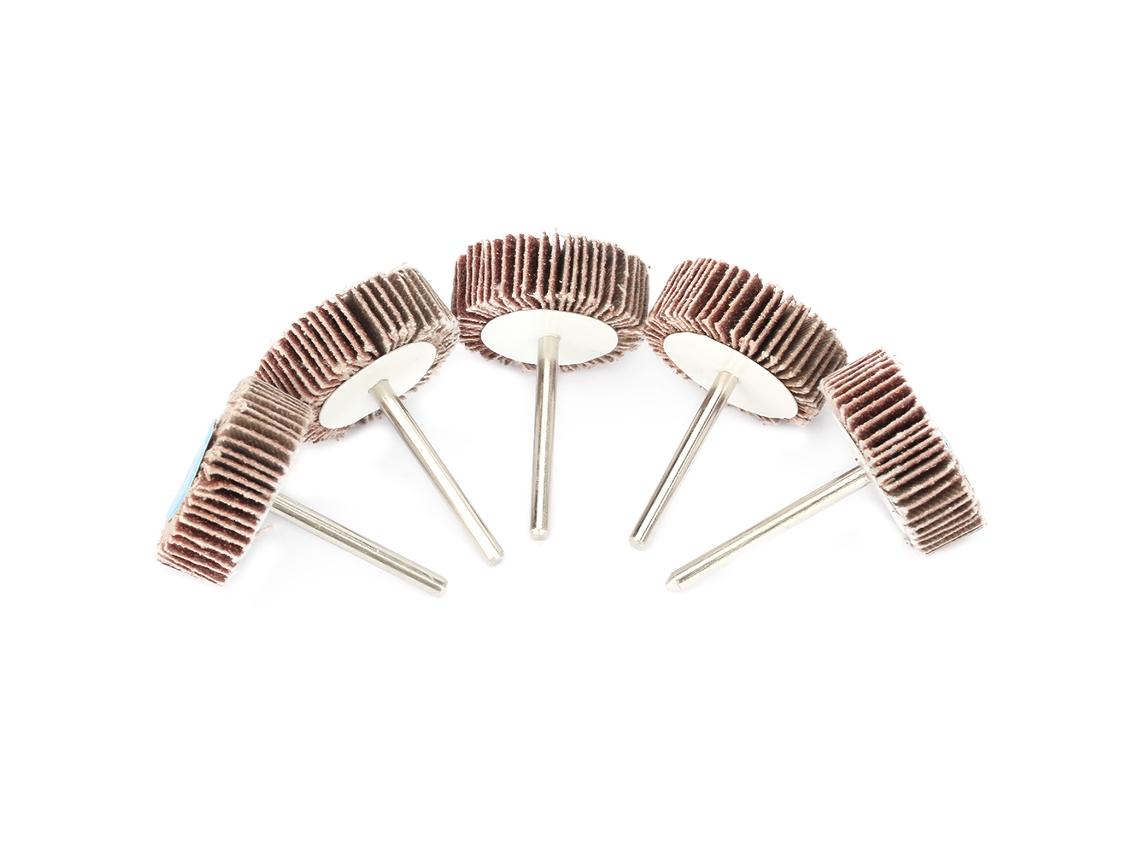 5 Peças De Cabeça De Roda De Lixa Para Polimento Acessórios De Ferramentas Elétricas 3*25mm